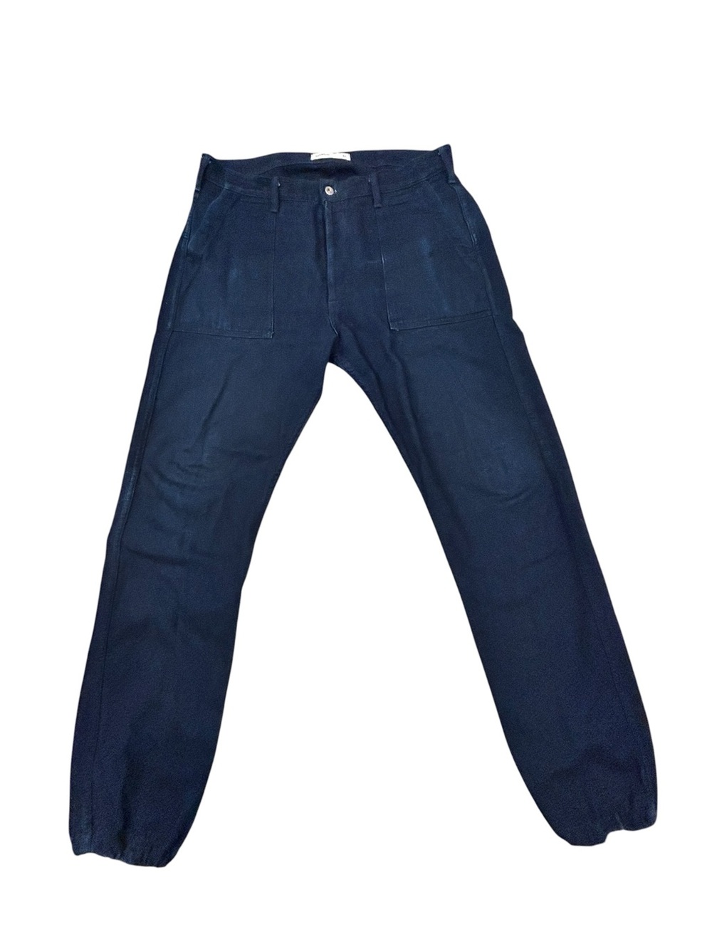 3sixteen Deep Indigo Draw Cuff Men’s Selvedge Denim Jeans 36/34 Lux Button Fly